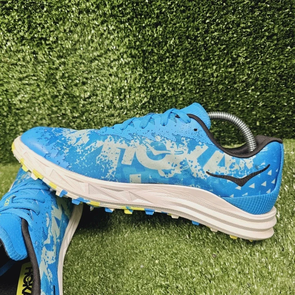 HOKA One One‎ Crescendo XC Blue Athletic Track Running Shoes Womens Size 9
